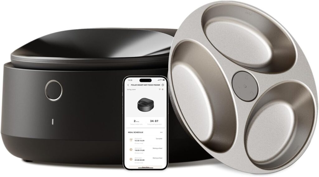 PETLIBRO Automatic Cat Feeder Wet Food with Stainless Steel Bowl, Refrigerated Auto Cat Feeder